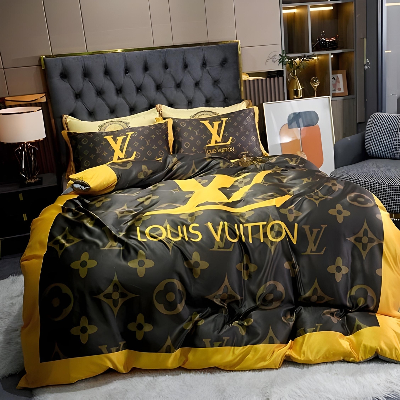 Louis Vuitton Bedding Set – TB586