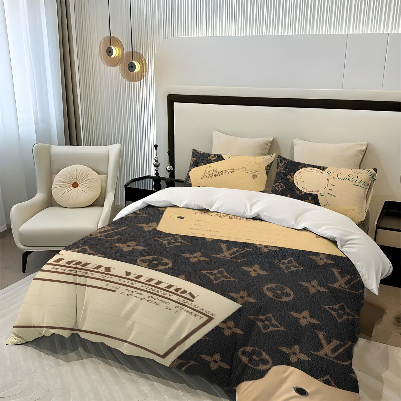Louis Vuitton Bedding Set – TB593