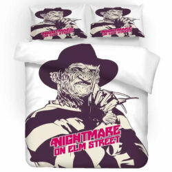 A Nightmare on Elm Street Horror Movie Decorative Bedding Sets For Fan Home Bedroom Decor, For Halloween