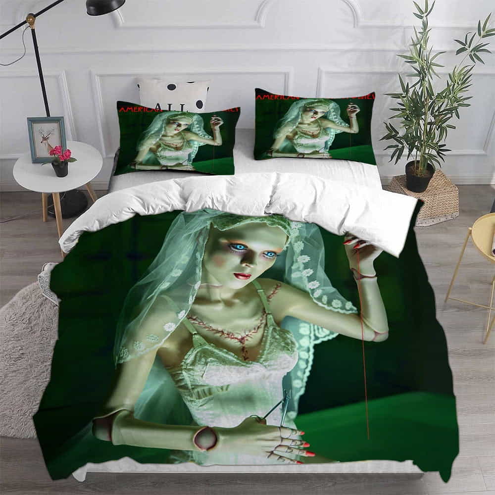 American Horror Stories Bedding Sets Gift For Birthday, Halloween, Christmas, Father’s Day