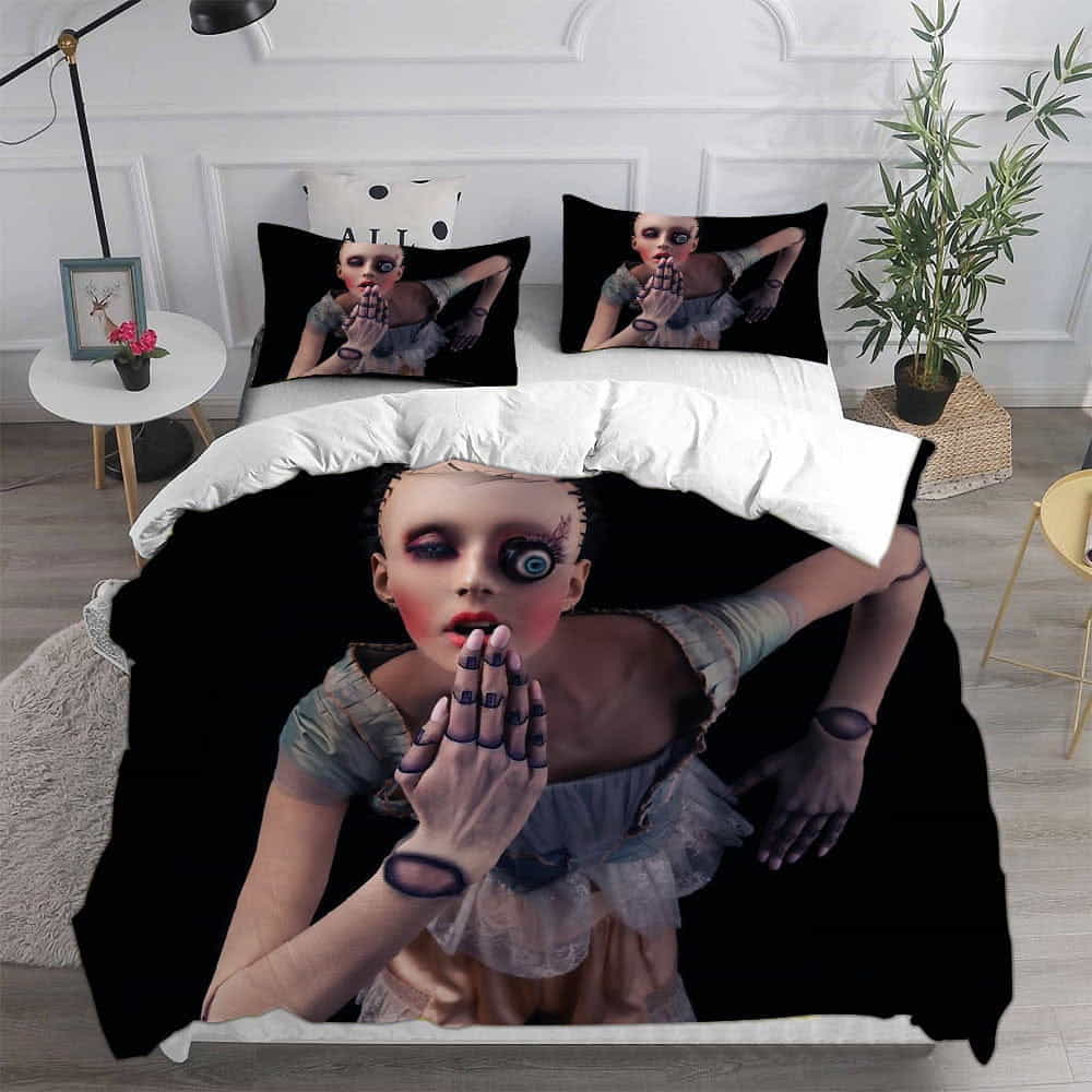 American Horror Stories Bedding Sets Gift For Mother’s day, Father’s day, For Halloween