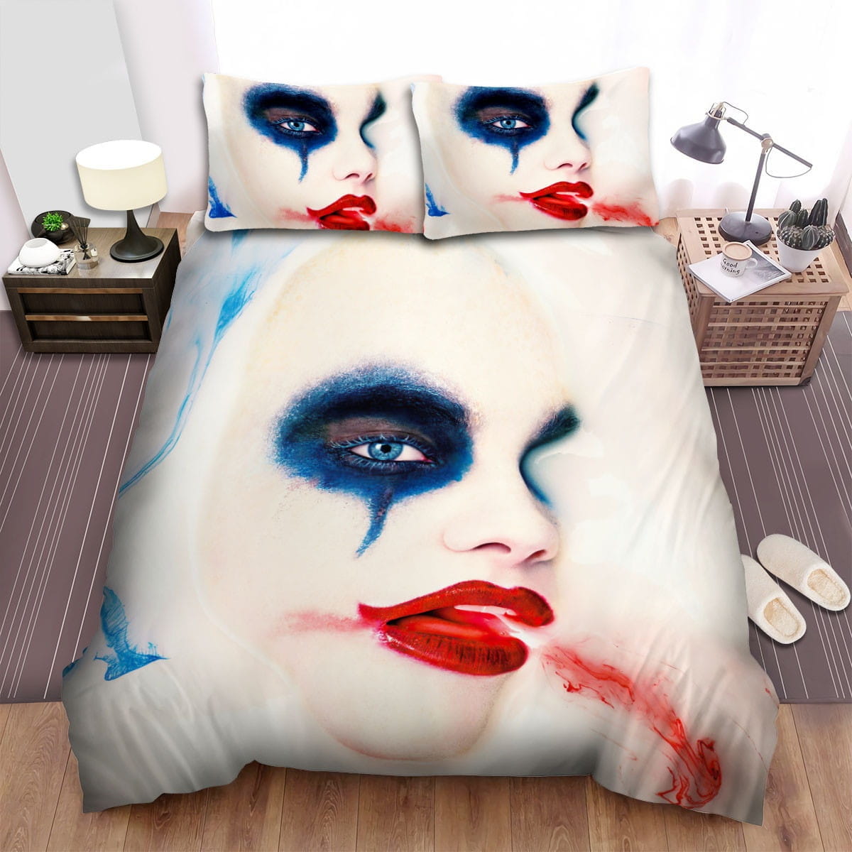 American Horror Story Picture Movie Poster Bedding Sets, Duvet Cover Flatsheet Gift For Wife, Husband, Besties, For Halloween