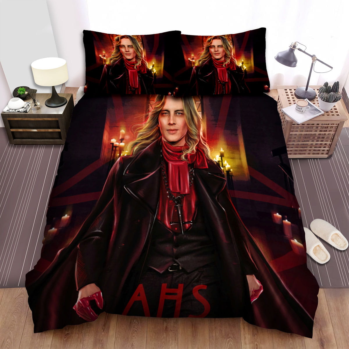 American Horror Story Vampire Movie Poster Bed Sheets Spread Duvet Cover Bedding Sets, For Halloween