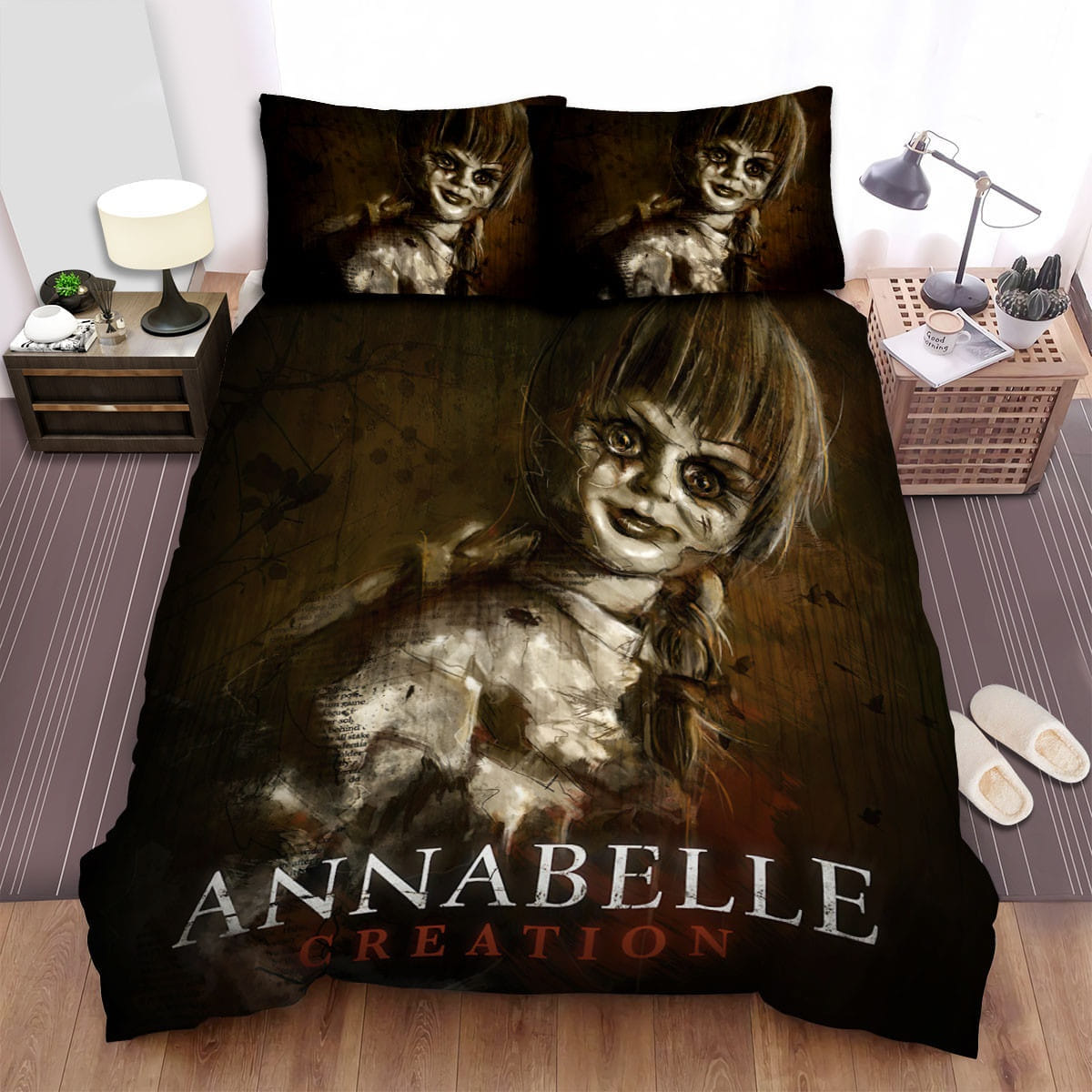 Annabelle: Creation Movie Poster VIIi Photo Bedding Sets – Duvet Cover, Flatsheet, Pillowcases For Every Bedroom, For Halloween