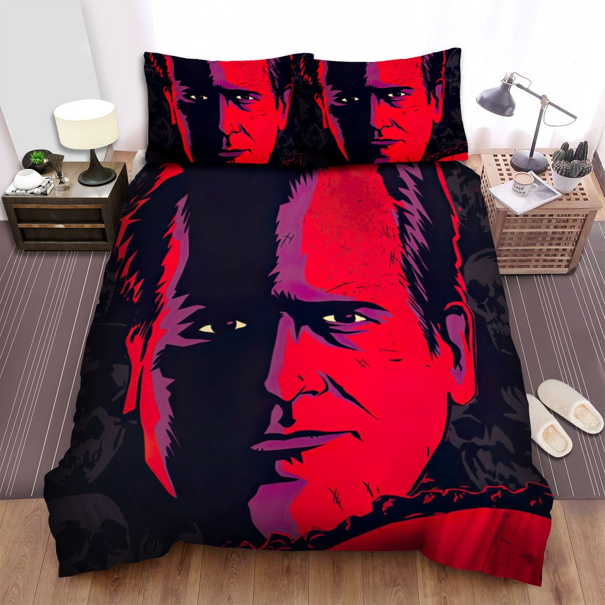 Ash Vs Evil Dead (2015-2018) Come Get Some Art Poster Bedding Sets, Duvet Cover Flatsheet Gift For Wife, Husband, Besties, For Halloween