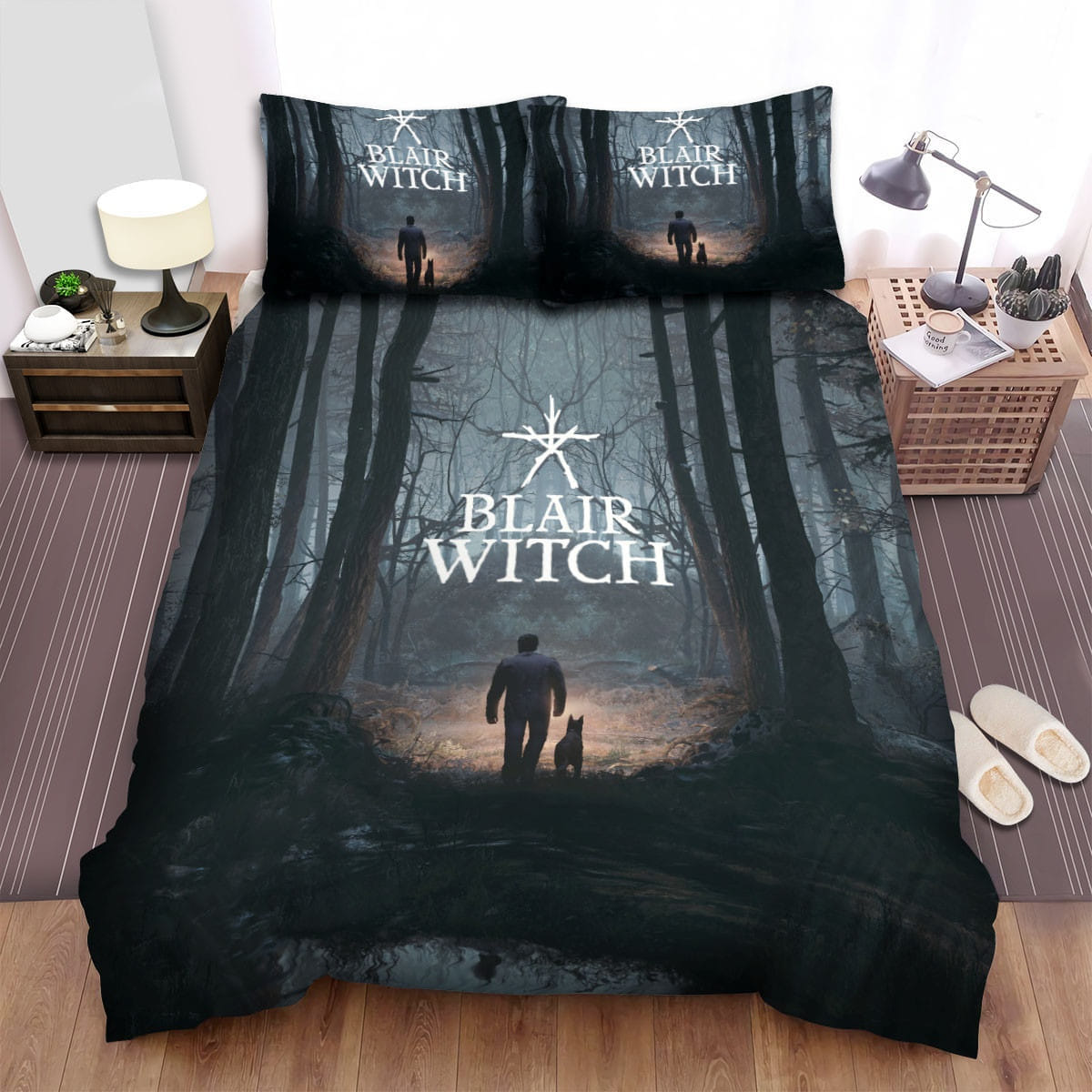 Blair Witch Movie Poster I Photo Bedding Sets – Duvet Cover, Flatsheet, Pillowcases For Every Bedroom, For Halloween