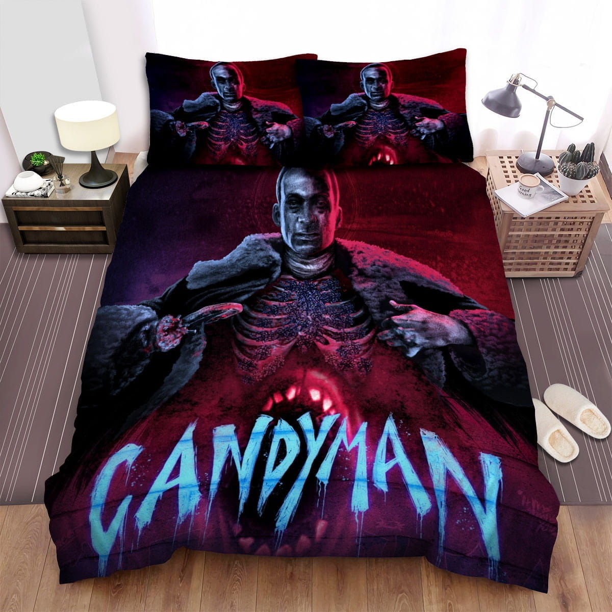 Candyman (1992) Movie Digital Art 4 Bedding Sets, Duvet Cover Flatsheet Gift For Wife, Husband, Besties, For Halloween