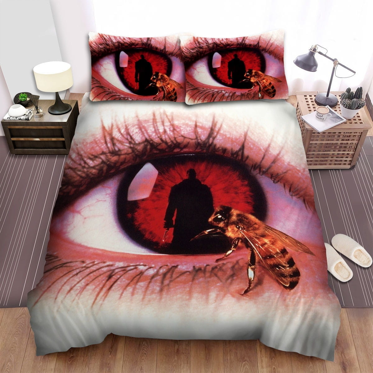 Candyman (1992) Movie Poster Bedding Sets, Duvet Cover Flatsheet Gift For Halloween, Thanksgiving, Christmas