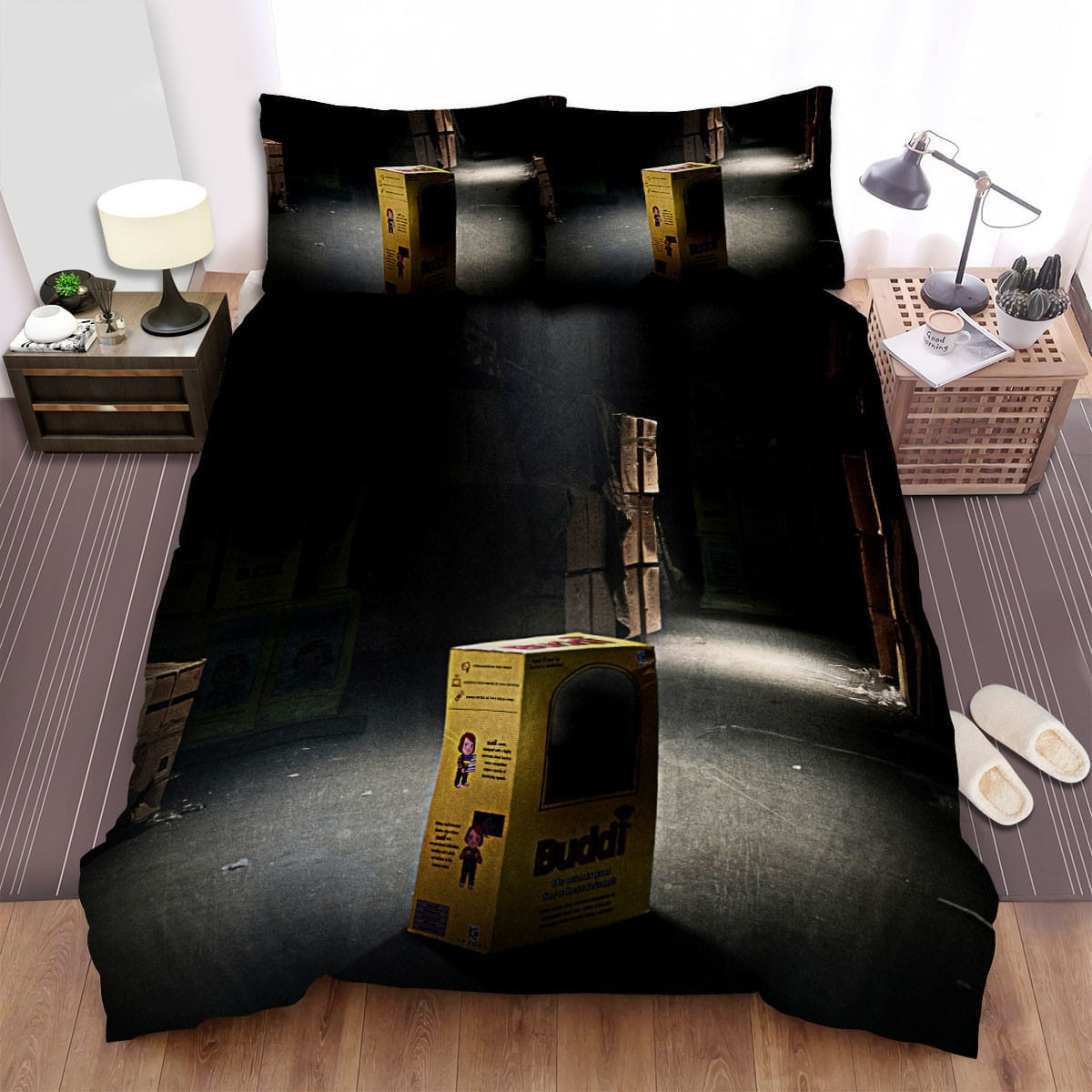 Child’s Play (2019) More Than A Toy… He’s Your Best Friend Decorative Bedding Sets with Duvet Cover, Flatsheet, Pillowcases, For Halloween