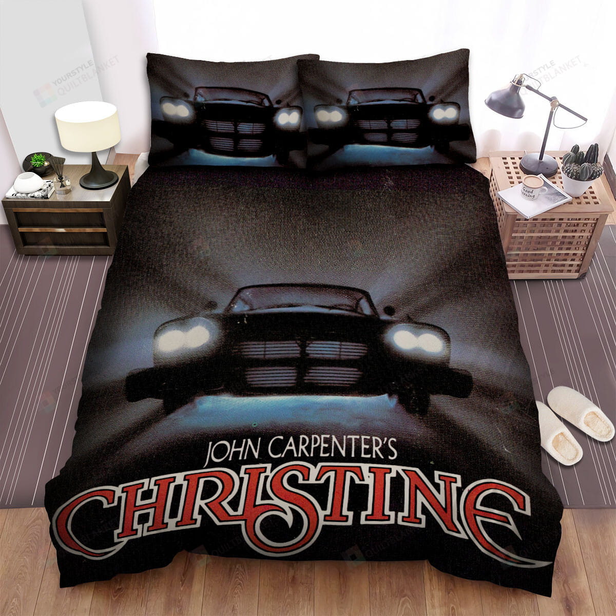 Christine Movie Poster Duvet Cover, Bedding Set Gift For Christmas, Black Friday, Thanksgiving, Black Friday, For Halloween