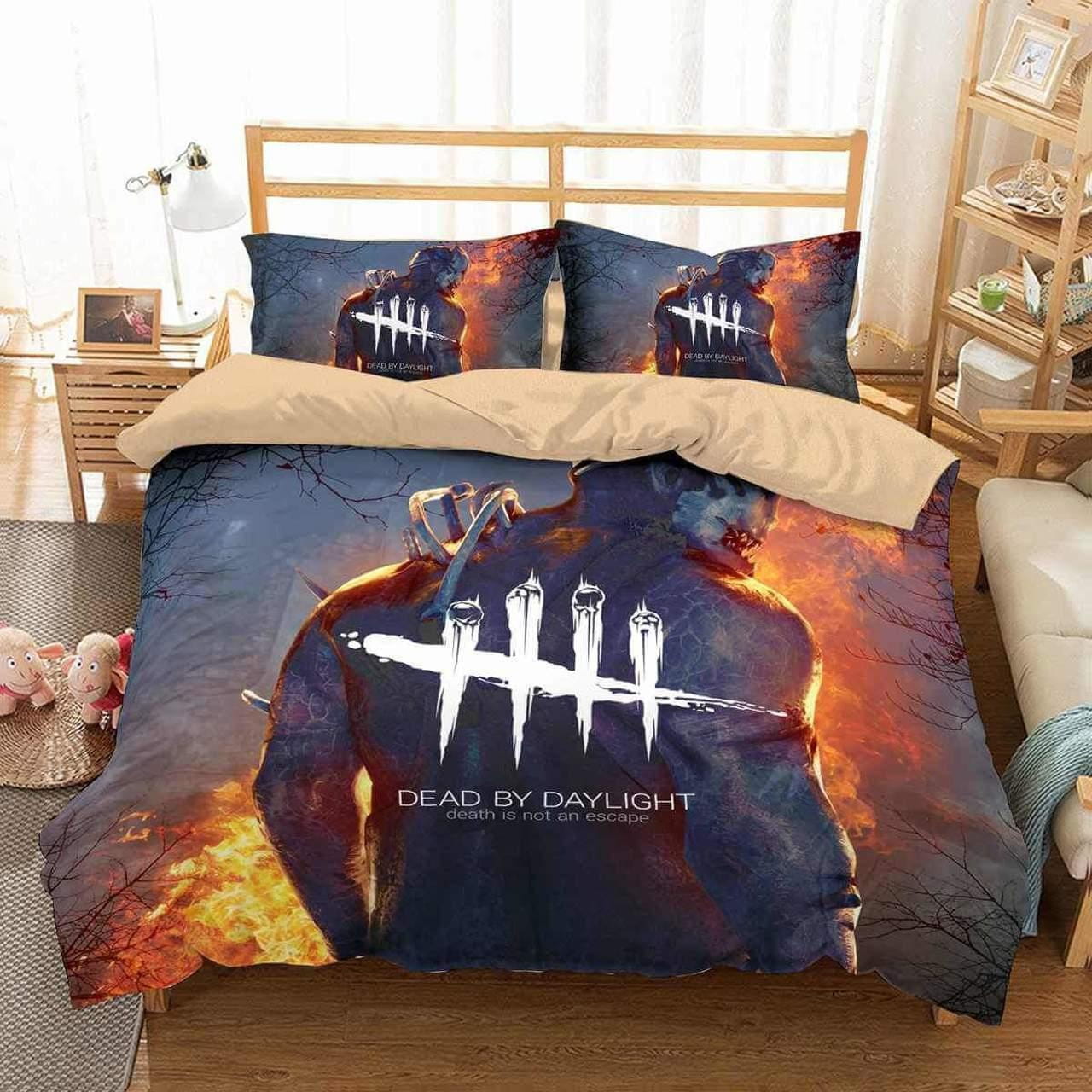 Dead By Daylight Duvet Cover, Bedding Set Gifts For Black Friday Christmas Thanksgiving Black Friday, For Halloween