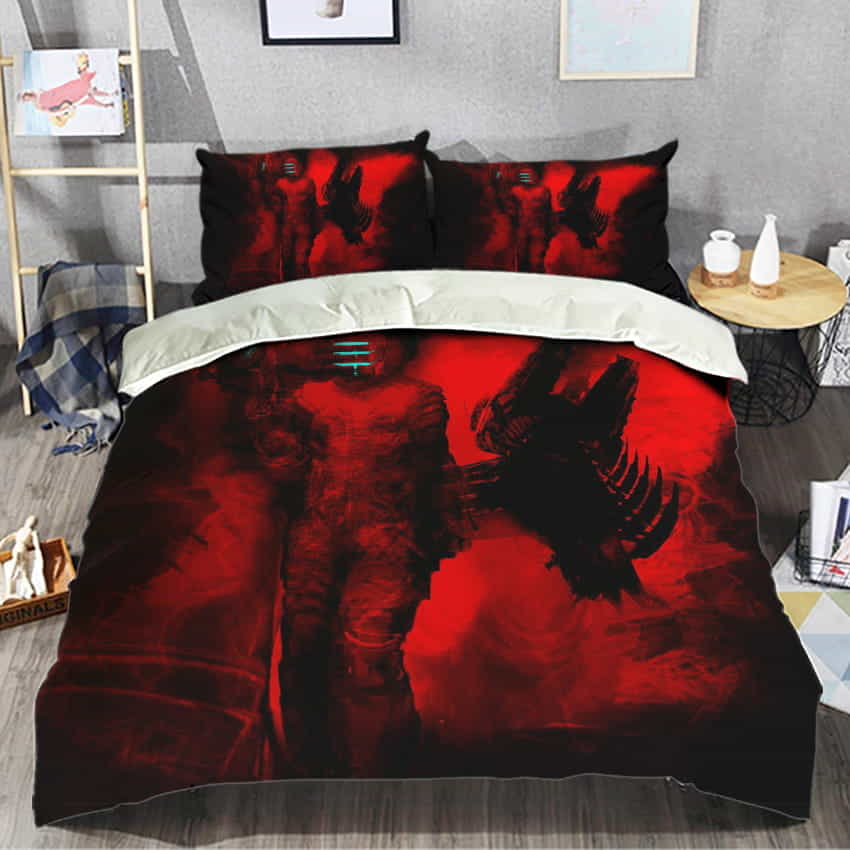 Dead Space 2 Video Game Bedding Set Gift For Valentine’s Day, For Halloween