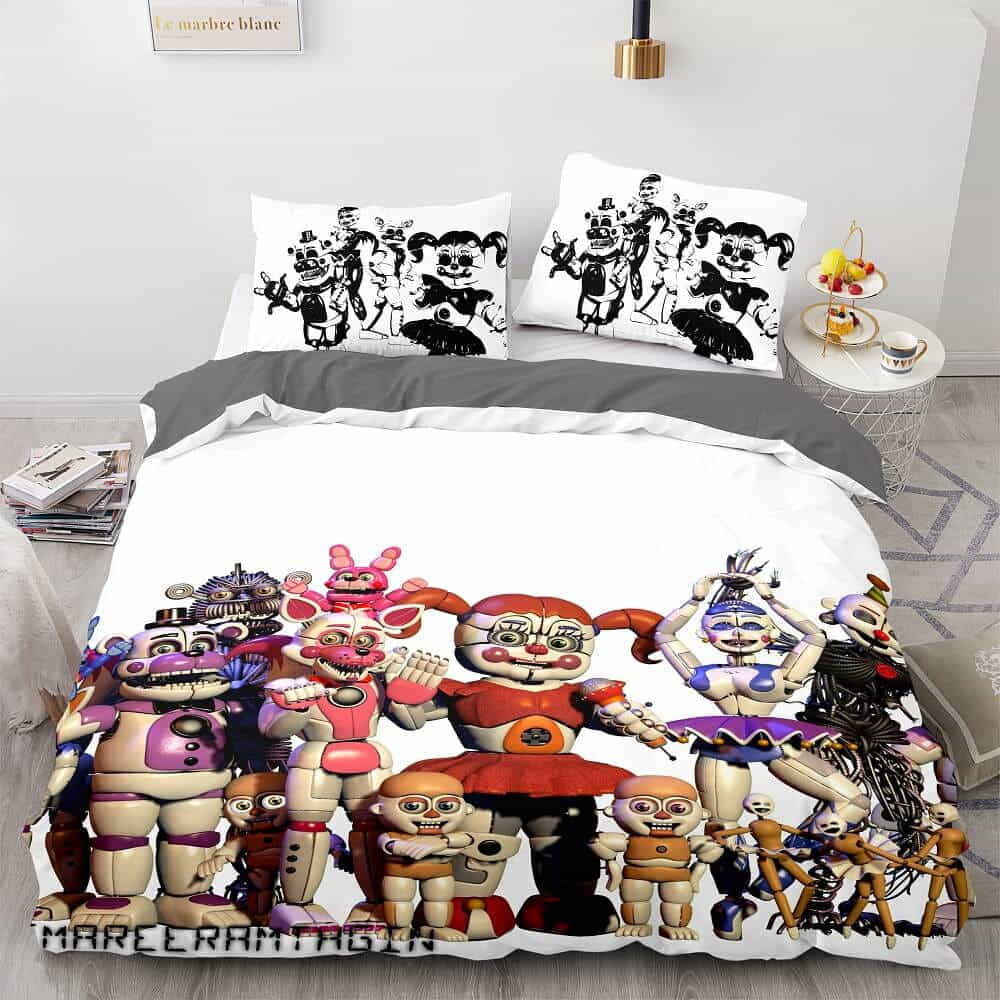 Five Nights at Freddy’s Decorative Bedding Sets For Fan Style 2, For Halloween