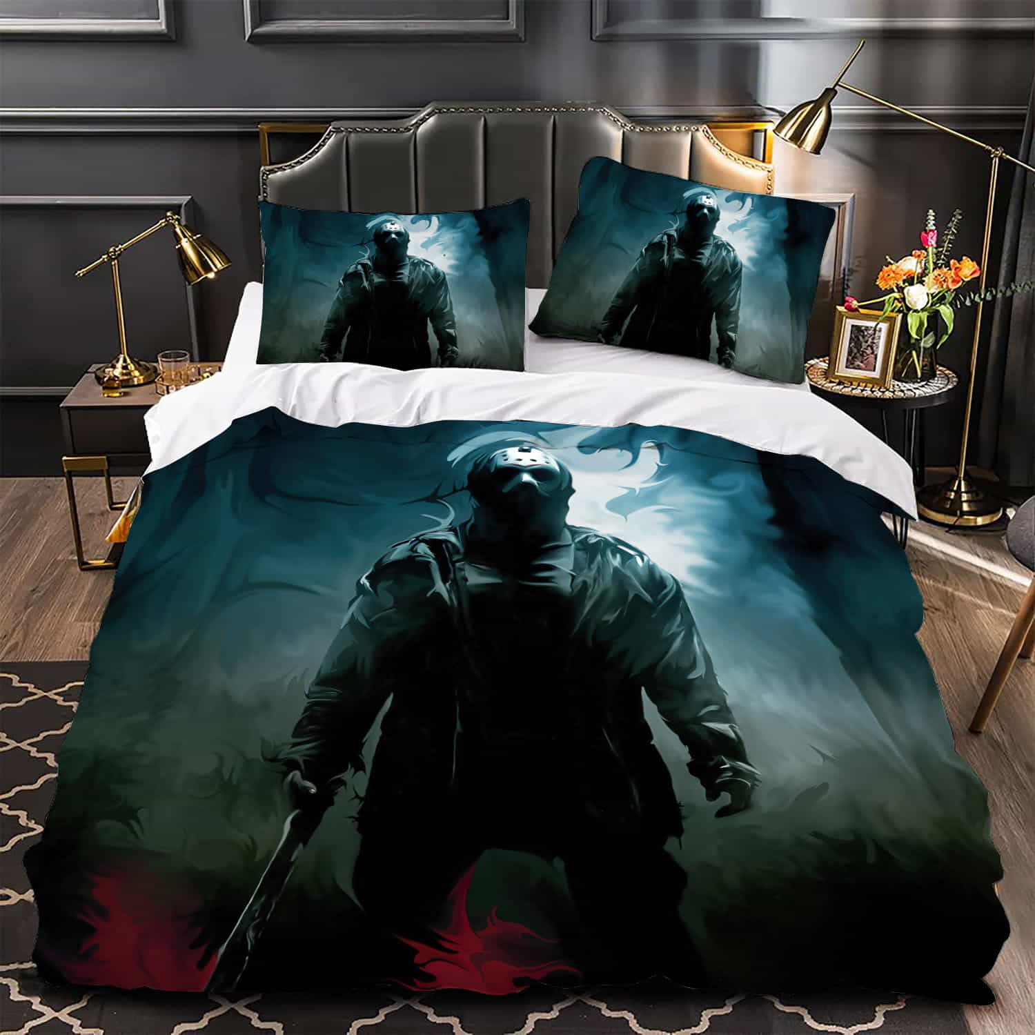 Friday The 13th (2009) Stand Duvet Cover, Bedding Set Gifts For Birthday Christmas Thanksgiving Black Friday, For Halloween