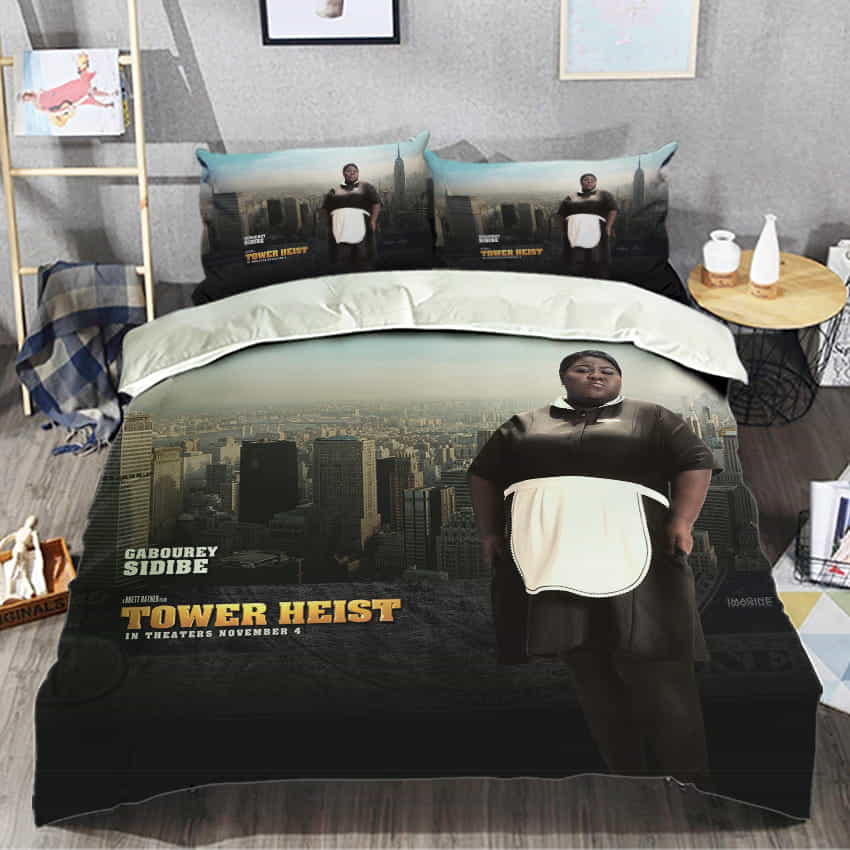 Gabourey Sidibe American Horror Story Duvet Cover, Flastsheet, Pillowcase Bedding Set Gift For Fans, Birthdays, For Halloween