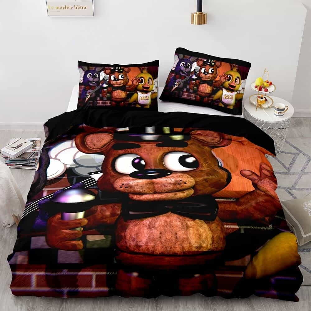 Game Five Nights at Freddy’s Decorative Bedding Sets For Fan Style 3, For Halloween