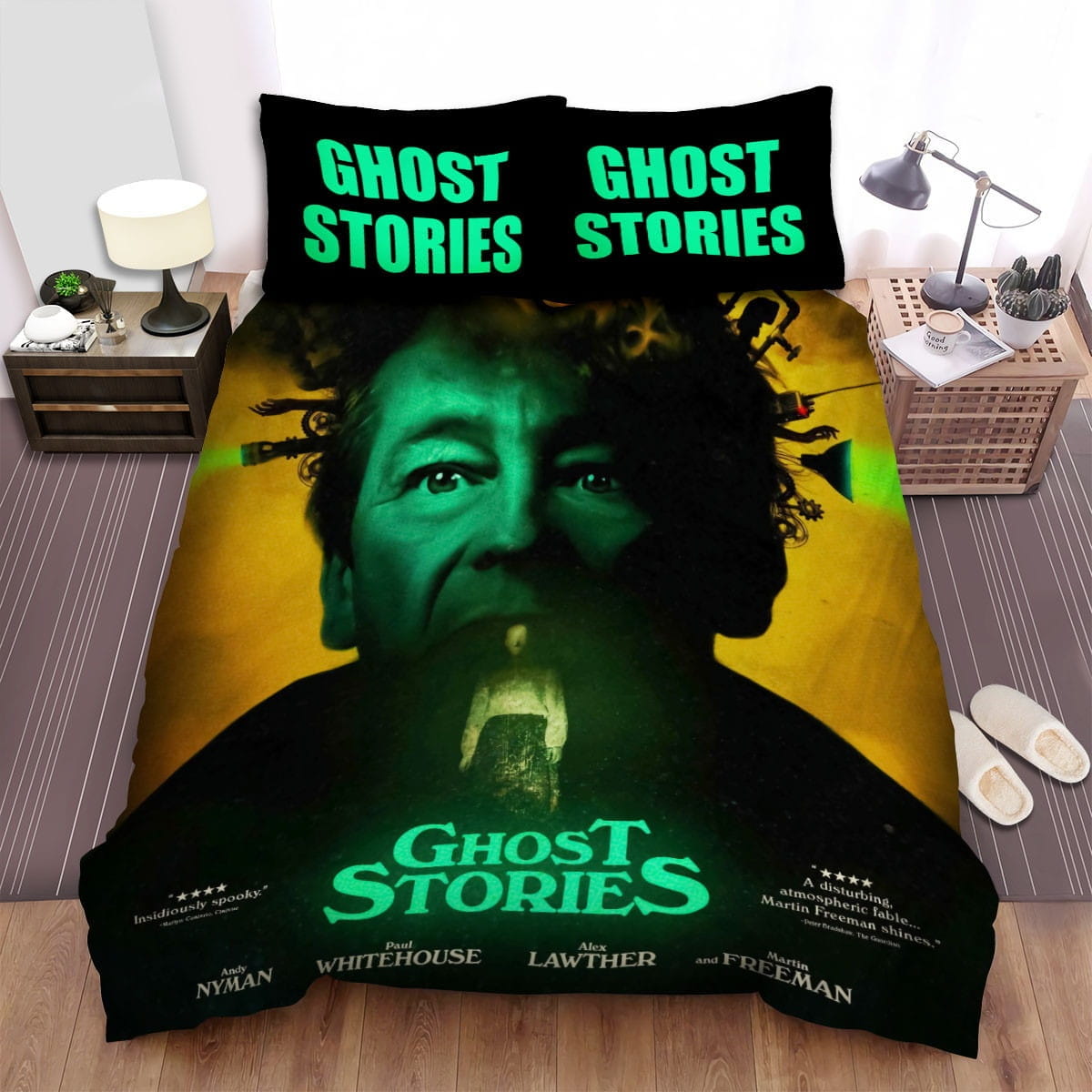 Ghost Stories (I) Movie Poster Ix Photo Bedding Sets Duvet Cover, Flatsheet, Pillowcase For Your Lover, For Halloween