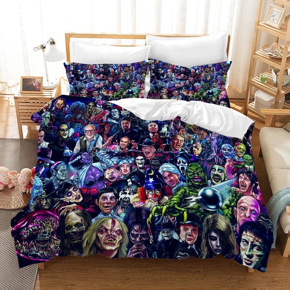 Halloween Michael Myers Horror Movie Decorative Bedding Sets For Fan Home Bedroom Decor