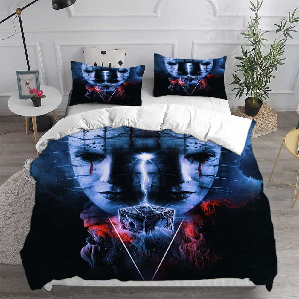 Hellraiser Bedding Sets Gift For Birthday, Halloween, Christmas, Father’s Day