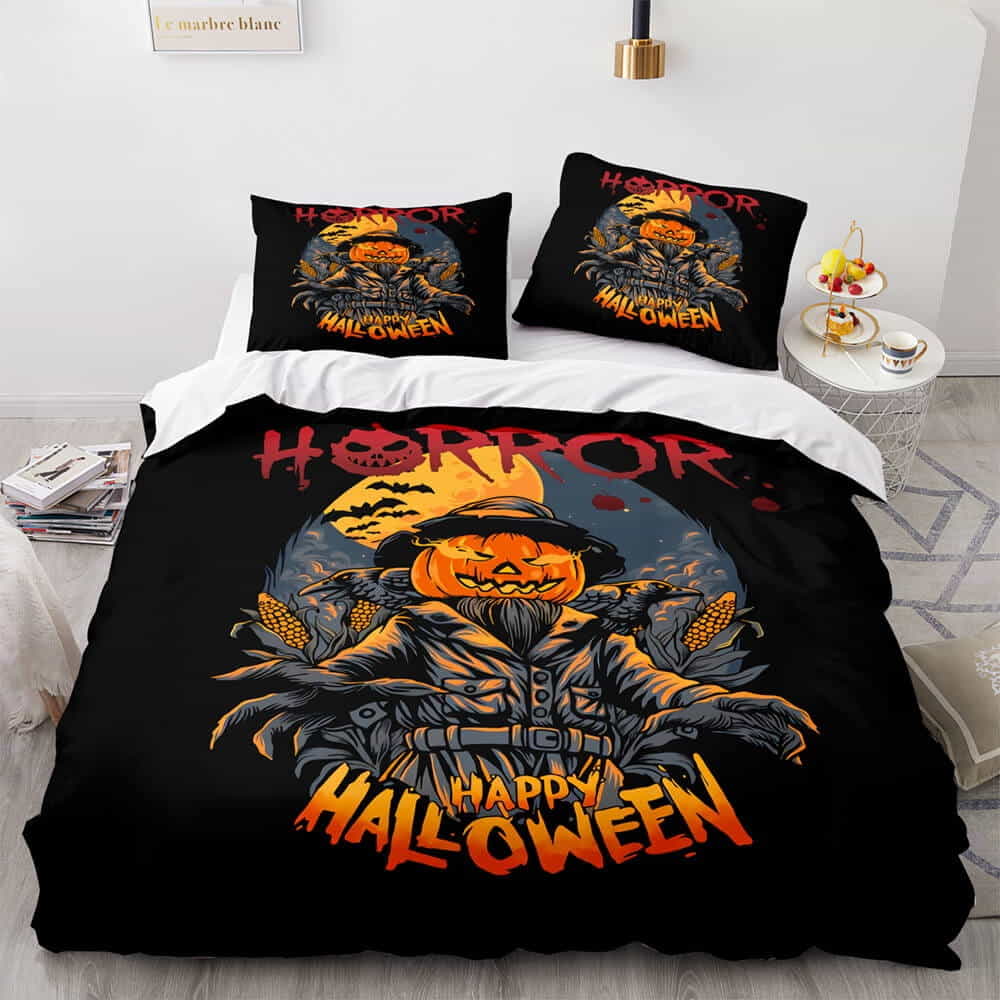 Horror Halloween Decor Bedding Sets Gift For Birthday, Father’s Day, Mother’s Day Style 2
