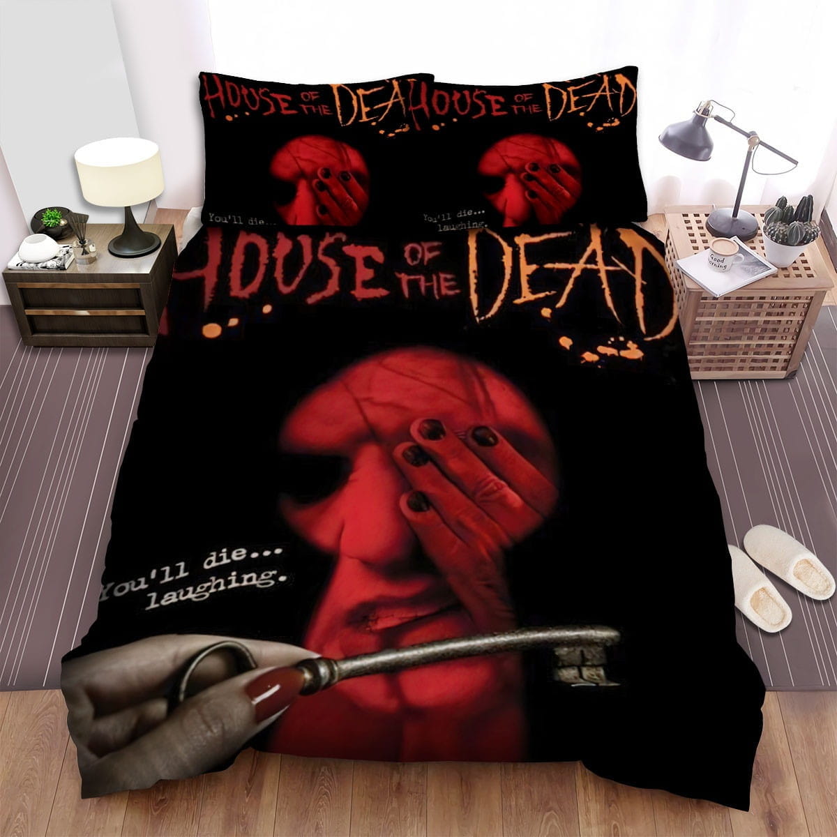 House Of The Dead You’ll Die Movie Poster Bedding Sets – Duvet Cover, Flatsheet, Pillowcases Perfect Gift For Fans, For Halloween