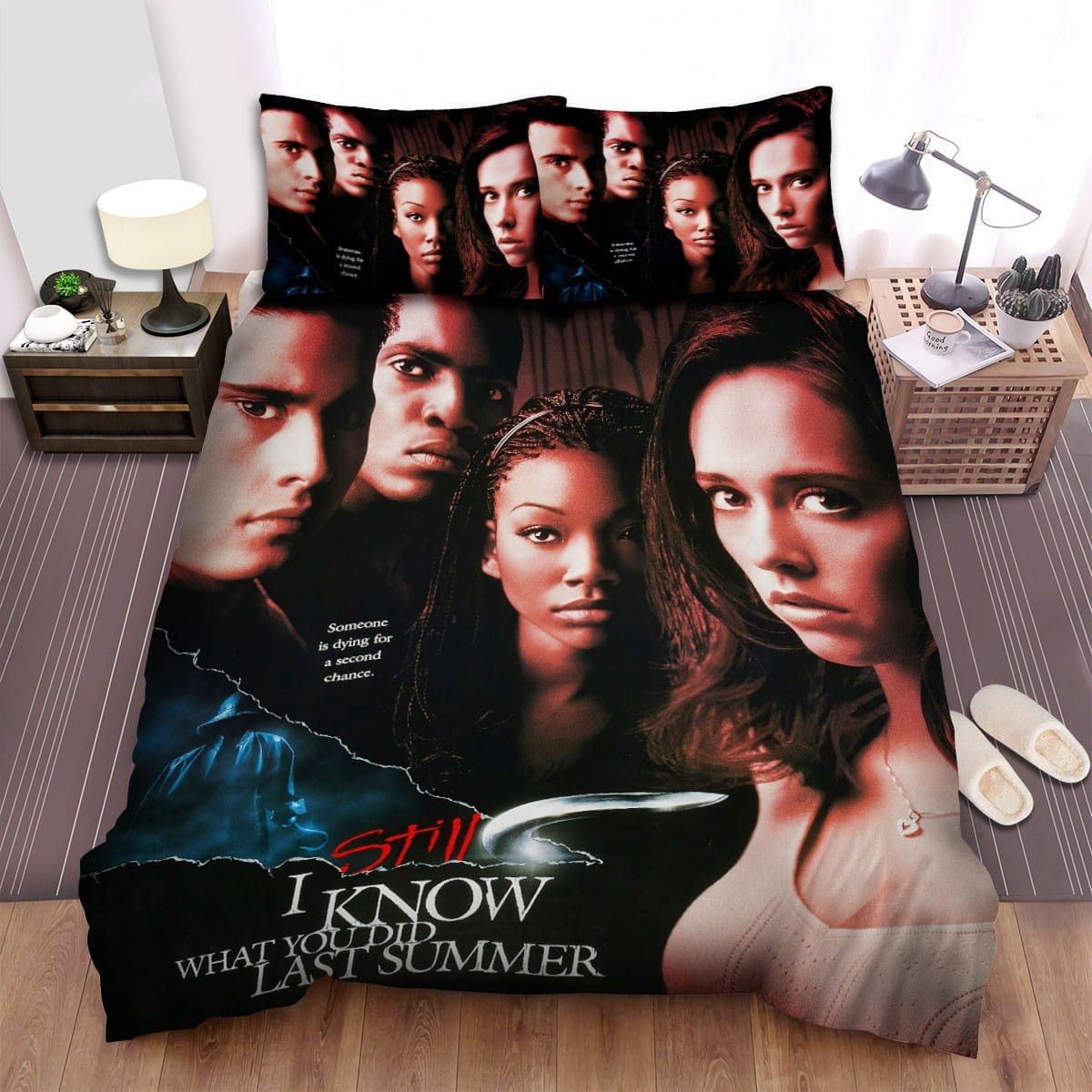 I Still Know What You Did Last Summer (1998) Some Secrets Will Haunt You Forever Movie Poster Bedding Sets, For Halloween