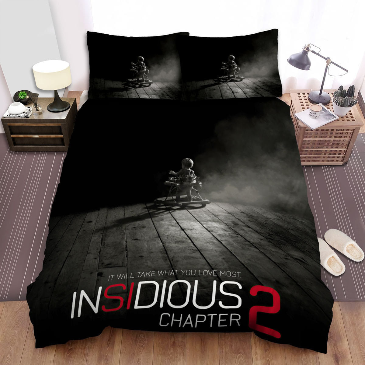 Insidious: Chapter 2 Movie Poster Bedding Sets – Duvet Cover, Flatsheet, Pillowcases For Every Bedroom, For Halloween