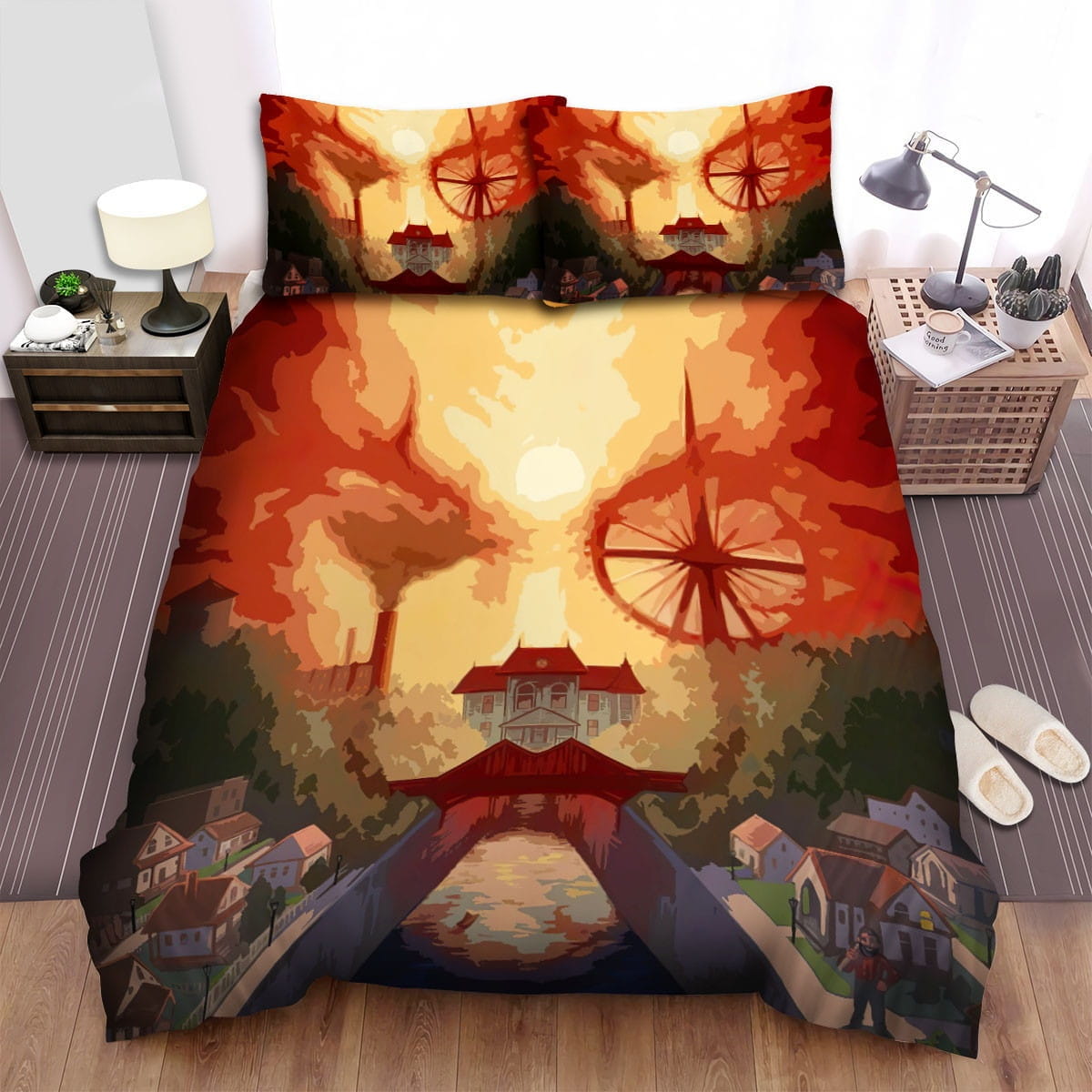 It Chapter Two Movie Painting Photo Bedding Sets Duvet Cover, Flatsheet, Pillowcase For Your Lover, For Halloween