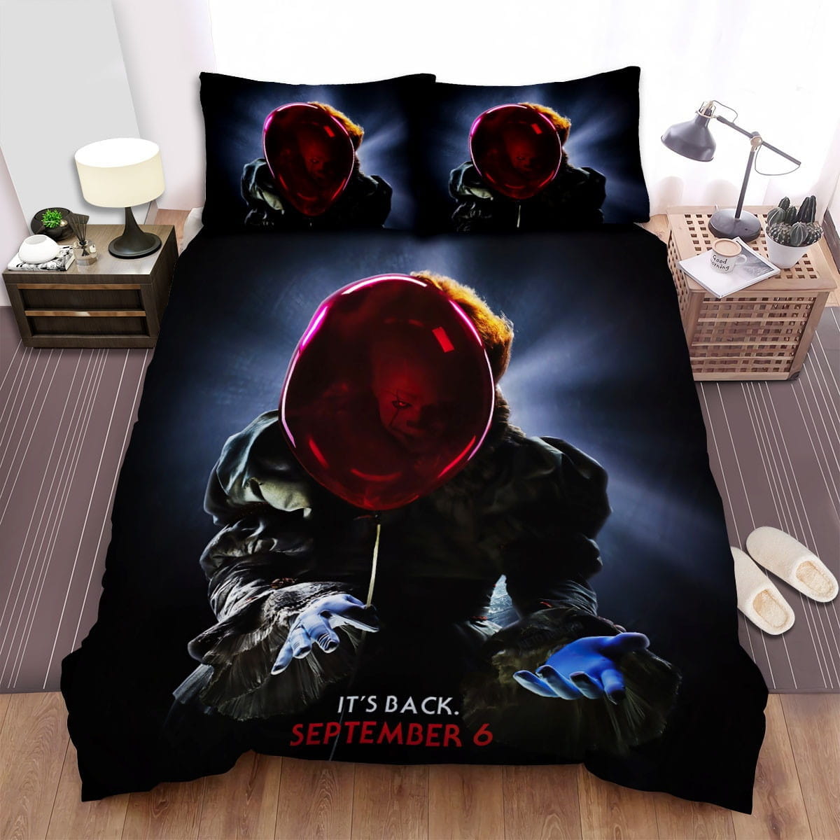 It Chapter Two Movie Poster Xii Photo Bedding Set, Duvet Cover Gift For Christmas, Birthday, Thanksgiving, For Halloween