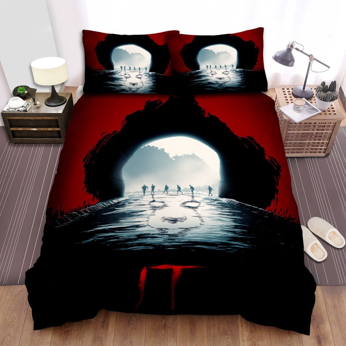 It Chapter Two Movie Poster XVIIi Photo Bedding Sets Duvet Cover, Flatsheet, Pillowcase For Your Lover, For Halloween