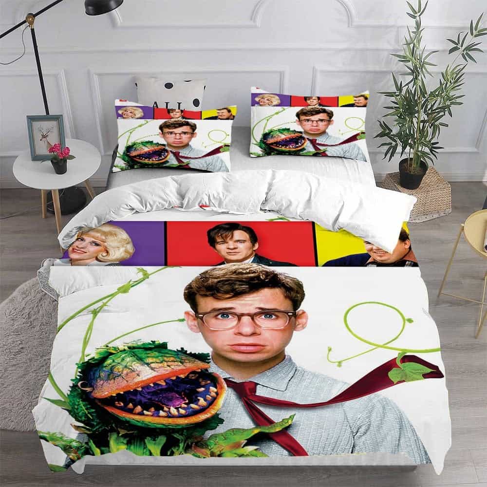 Little Shop of Horrors Bedding Sets Gift For Father’s Day, Halloween, Christmas
