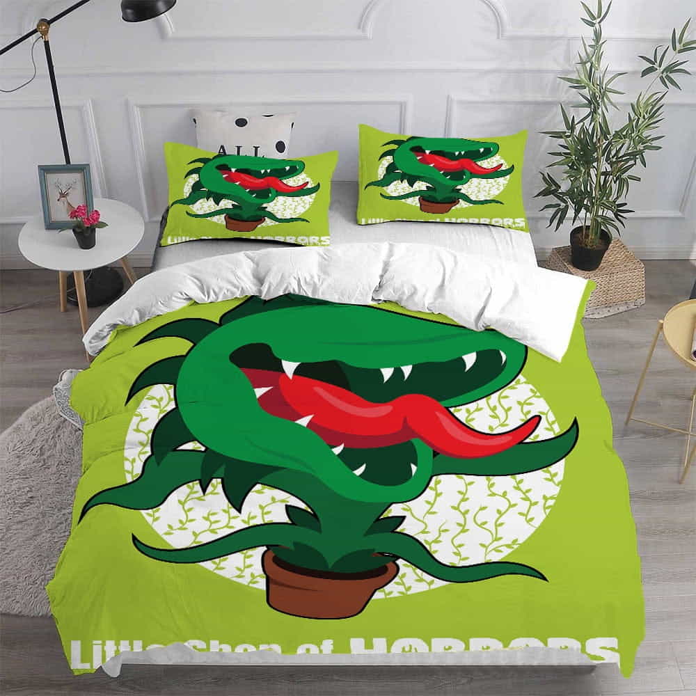 Little Shop of Horrors Bedding Sets Gift For Father’s day, Independence Day, Labor Day, For Halloween