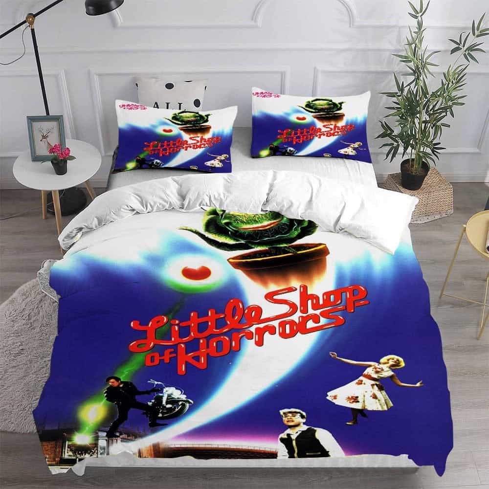 Little Shop of Horrors Bedding Sets Gift For Wife, Husband, Besties, For Halloween