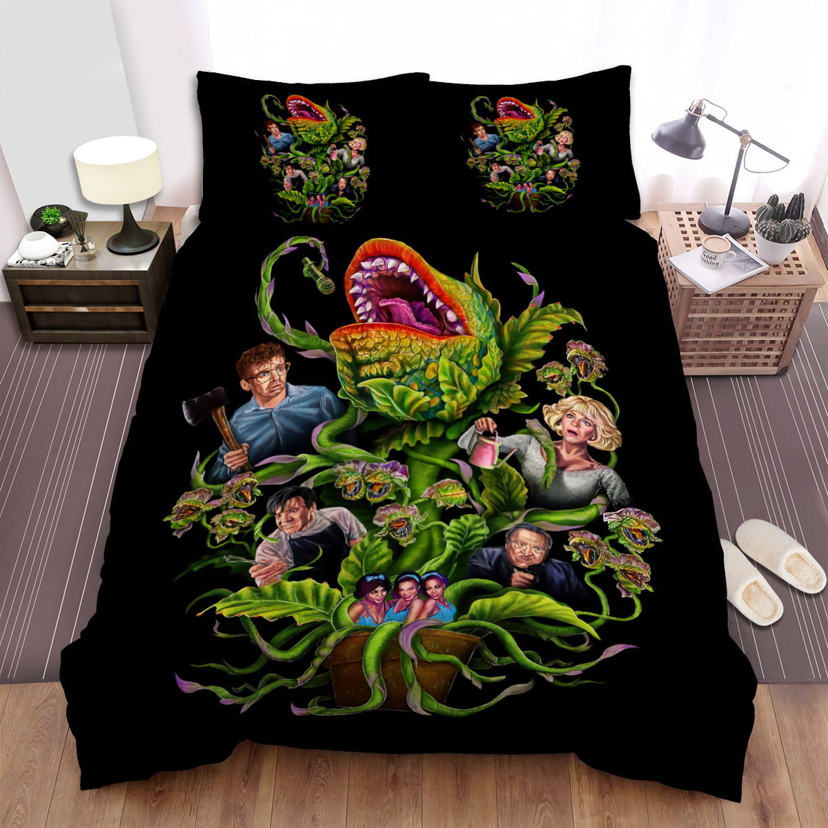 Little Shop Of Horrors Movie Poster 1 Bed Sheets Spread Duvet Cover Bedding Sets, For Halloween