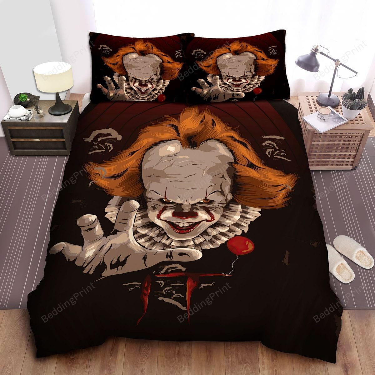 Pennywise From It, Take My Hand Duvet Cover, Bedding Set Gifts For Black Friday Christmas Thanksgiving Black Friday, For Halloween