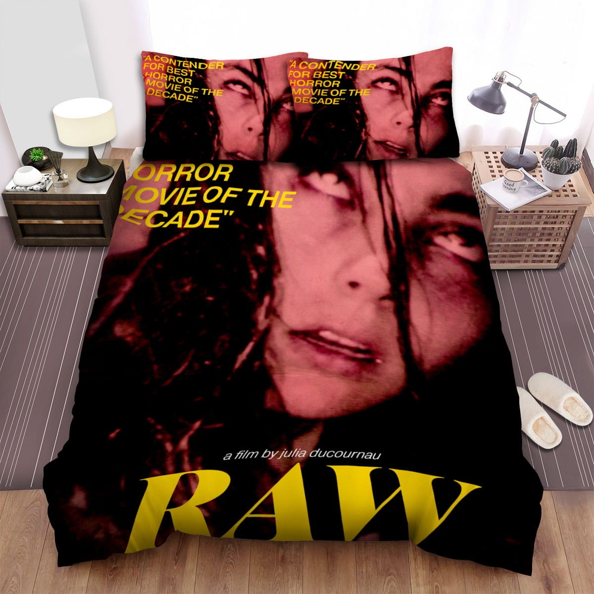 Raw (2016) A Contender For Best Horror Movie Of The Decade Bedding Sets, Duvet Cover Flatsheet Gift For Wife, Husband, Besties, For Halloween