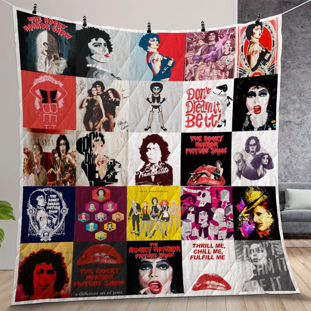 Rocky Horror Picture Show Quilt Gift For Christmas, Birthday, Thanksgiving Version 1, For Halloween