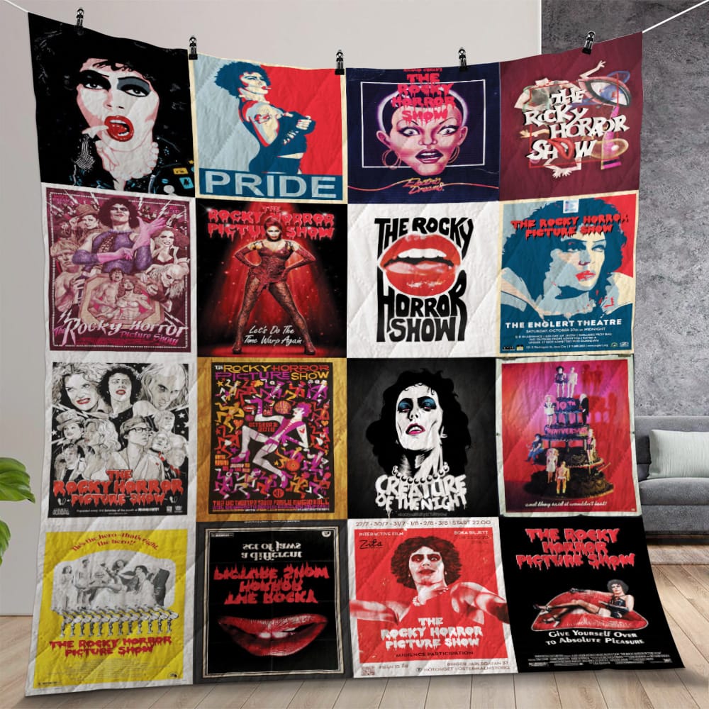 Rocky Horror Picture Show Quilt Gift For Christmas, Birthday, Thanksgiving Version 3, For Halloween