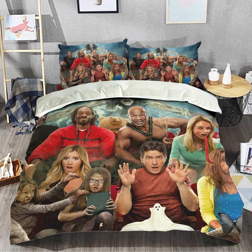 Scary Movie 2013 Bedding Set Gift For Valentine’s Day, For Halloween