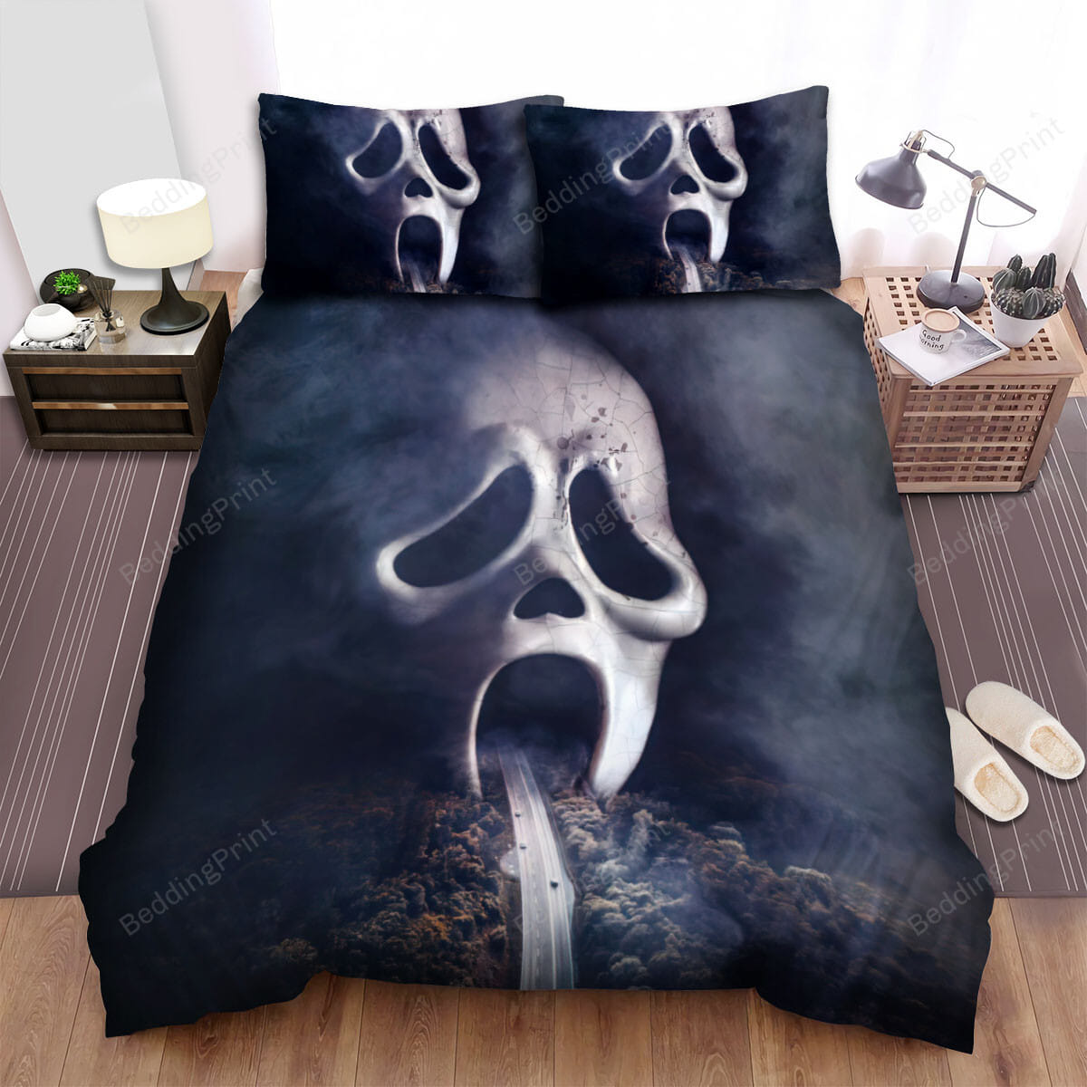 Scream: The Tv Series (2015-2019) Welcome Home, Sidney Movie Poster Duvet Cover, Bedding Set Gifts For Black Friday Christmas Thanksgiving Black Friday, For Halloween