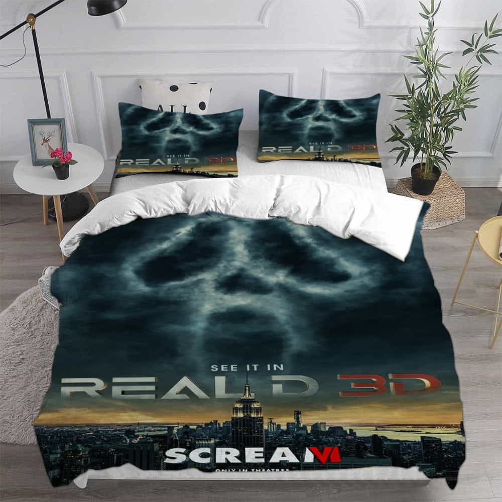 Scream VI Bedding Sets Gift For Mother’s day, Father’s day, For Halloween