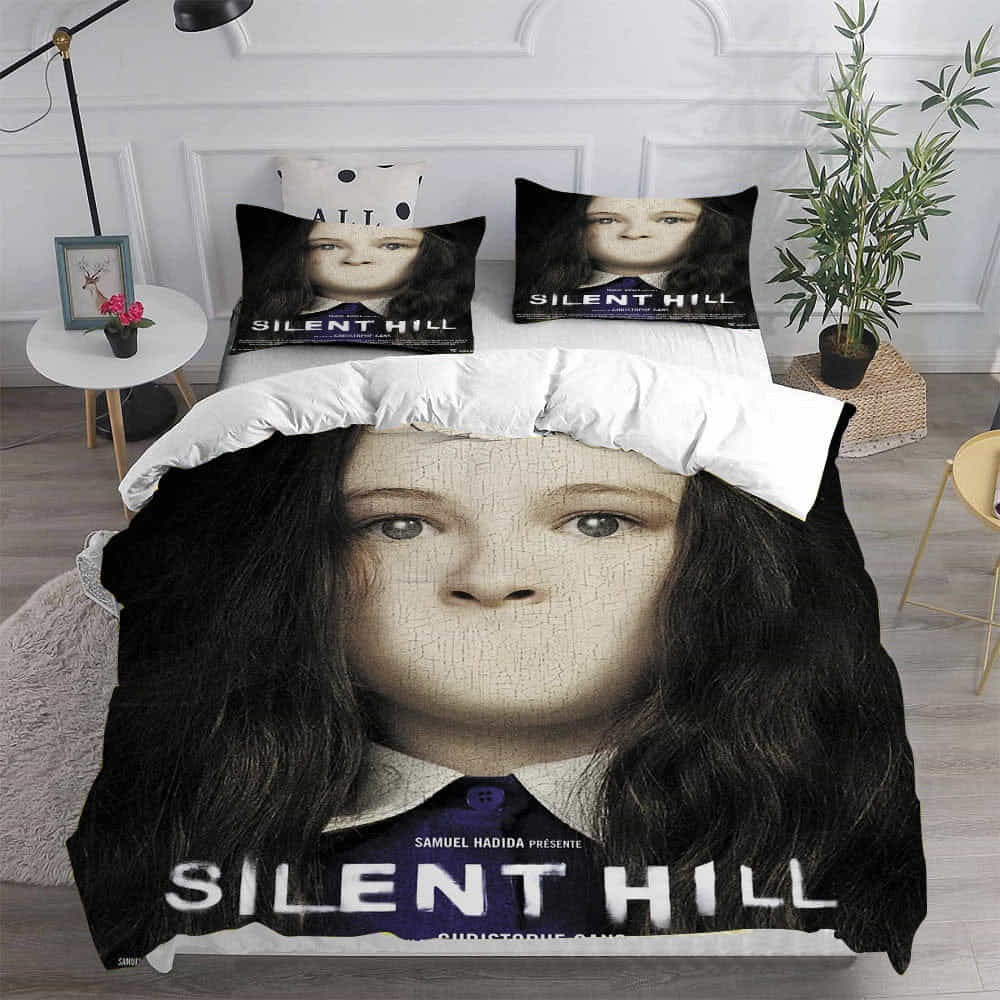 Silent Hill Bedding Sets Gift For Birthday, Halloween, Christmas, Father’s Day