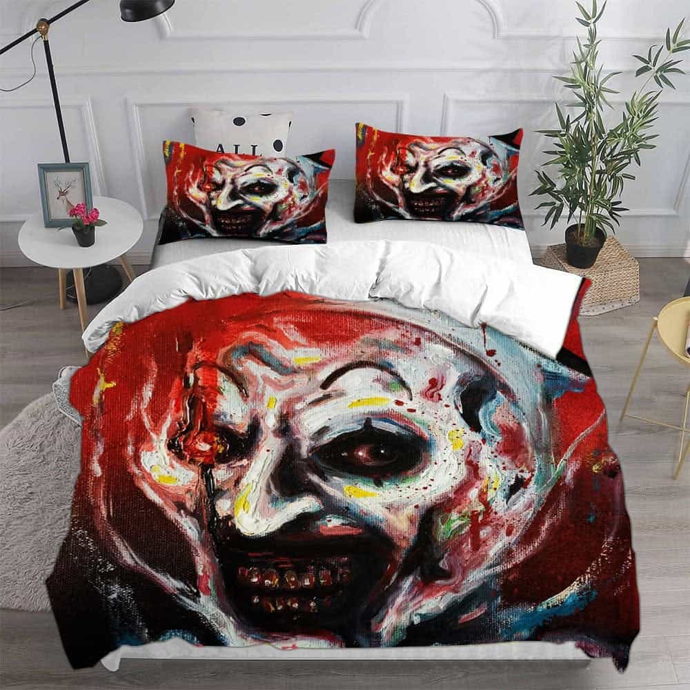Terrifier 2 Bedding Sets Gift For Birthday, Father’s Day, Mother’s Day, For Halloween