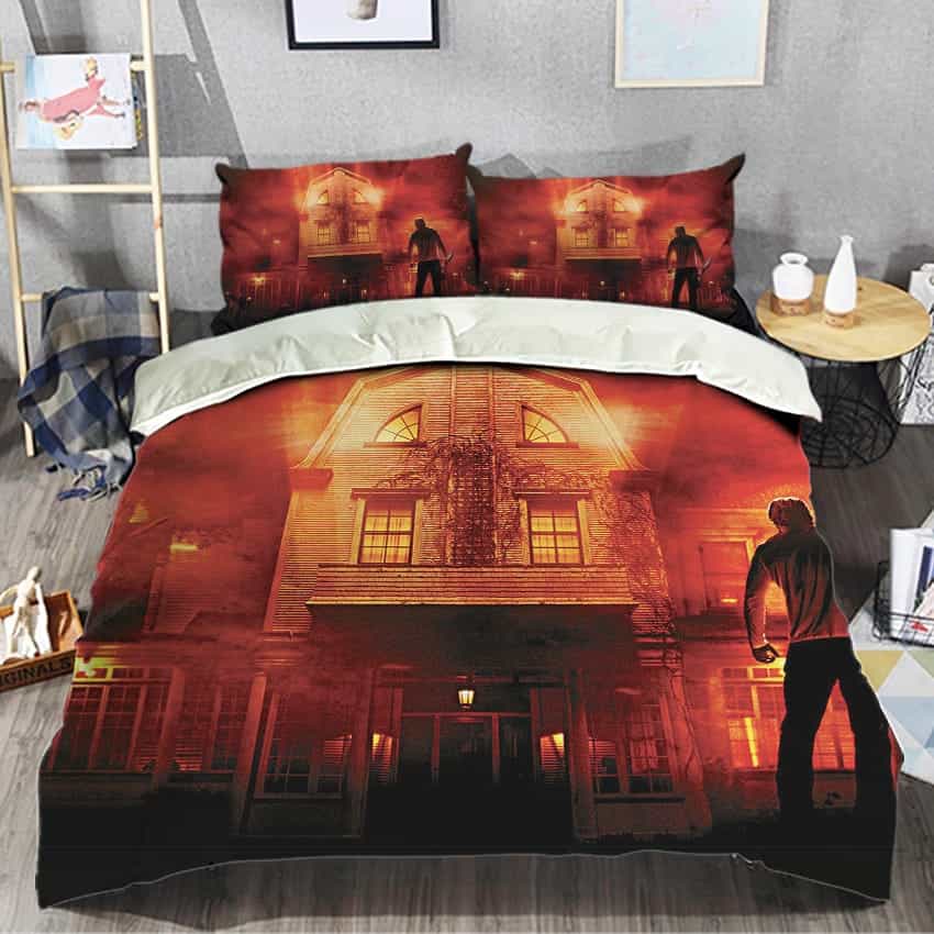 The Amityville Horror Original Duvet Cover, Flastsheet, Pillowcase Bedding Set Gift For Fans, Birthdays, For Halloween