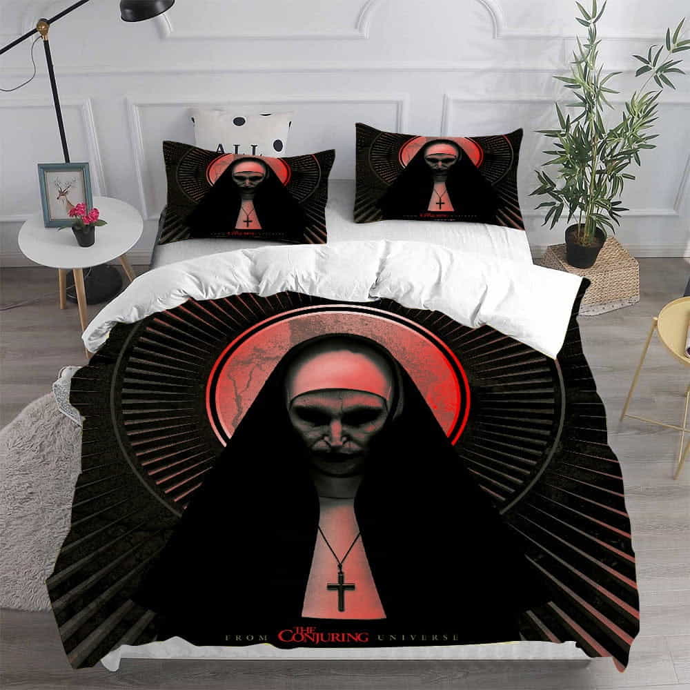 The Nun Bedding Sets Gift For Father’s Day, Halloween, Christmas