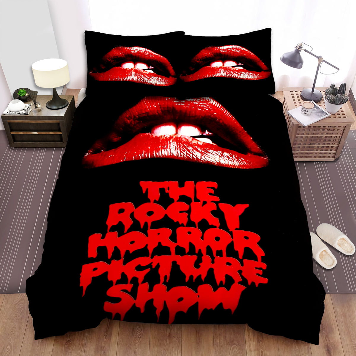 The Rocky Horror Picture Show (1975) Halloween Night Movie Poster Bed Sheets Spread Duvet Cover Bedding Sets