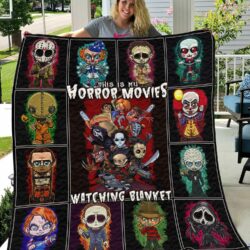 This Is My Horror Movies Quilt Gift For Family On Christmas, Black Friday, Cyber Monday, For Halloween