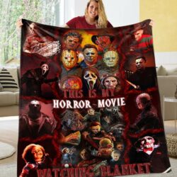 This Is My Horror Movies Quilt Gift For Fans, Christmas, Black Friday, Black Friday, For Halloween