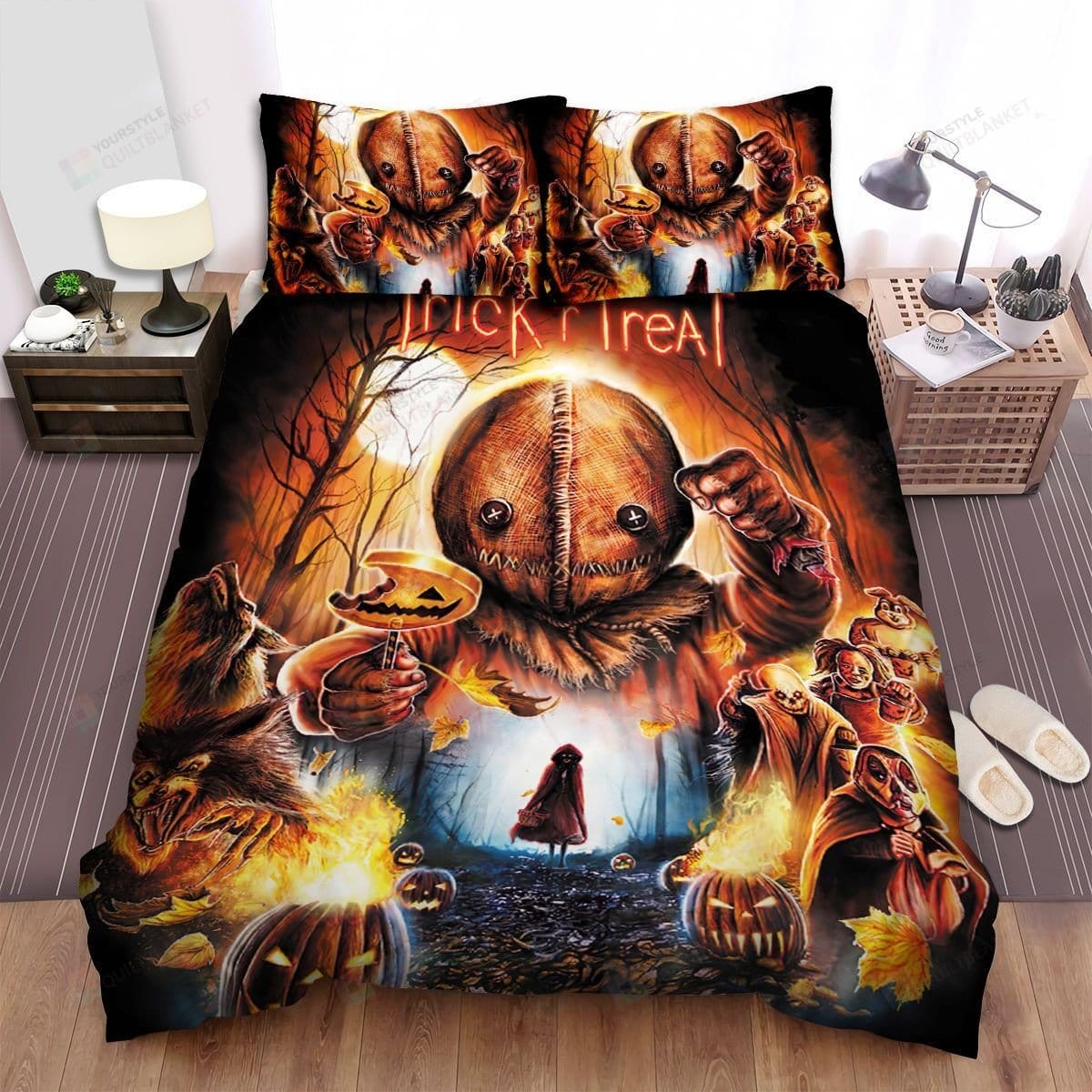 Trick ‘r Treat Movie Art0 Duvet Cover, Bedding Set Gift For Christmas, Black Friday, Thanksgiving, For Halloween